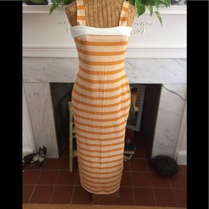 Vintage Poolside Beach Casual Maxi Dress